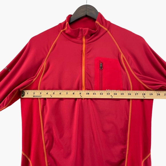 Marmot Red Quarter Zip‎ Lightweight Pullover - Picture 9 of 11